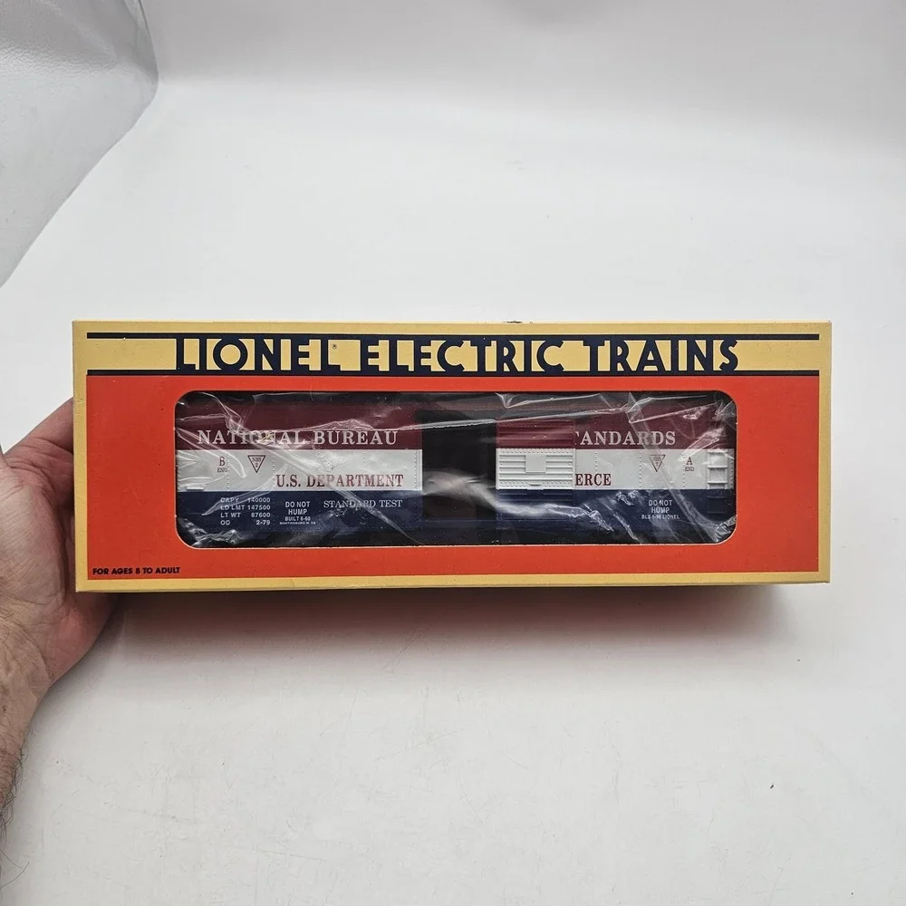 Lionel TTOS US Dept Of Commerce Box Car O Gauge NBS Weight Car Limited‎ 6-52098